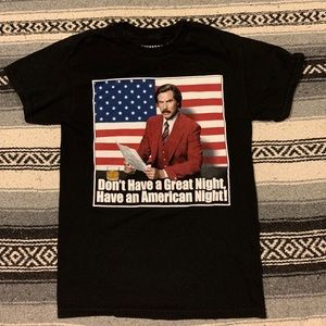 Ron Burgandy Anchorman 2 Tee